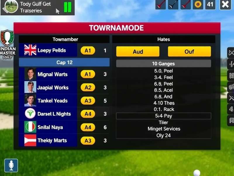 Indian Golf Master Gameplay Screenshot